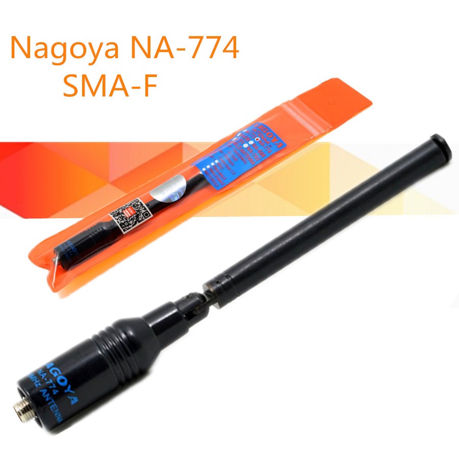 NAGOYA Antena HT Dual Band NA-774 for Walkie Talkie Baofeng Taffware Pofung UV-5R UV-5RE Plus UV-82