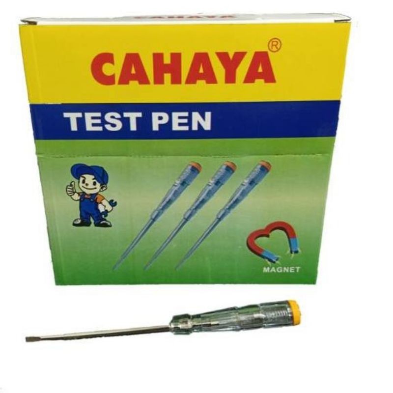 

Test Pen Panjang 19cm Test Listrik Merek CAHAYA