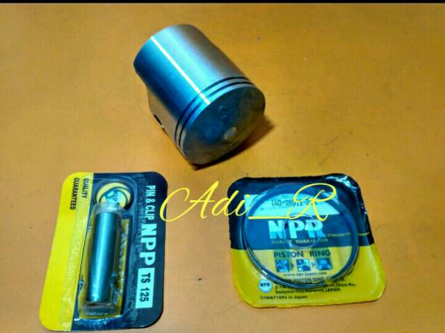 PISTON KIT TS 125 SUZUKI TS 125 SIZE STD 25 50 75 100 SEHER KIT TS 125 OVERSIS STD 25 50 75 100-2