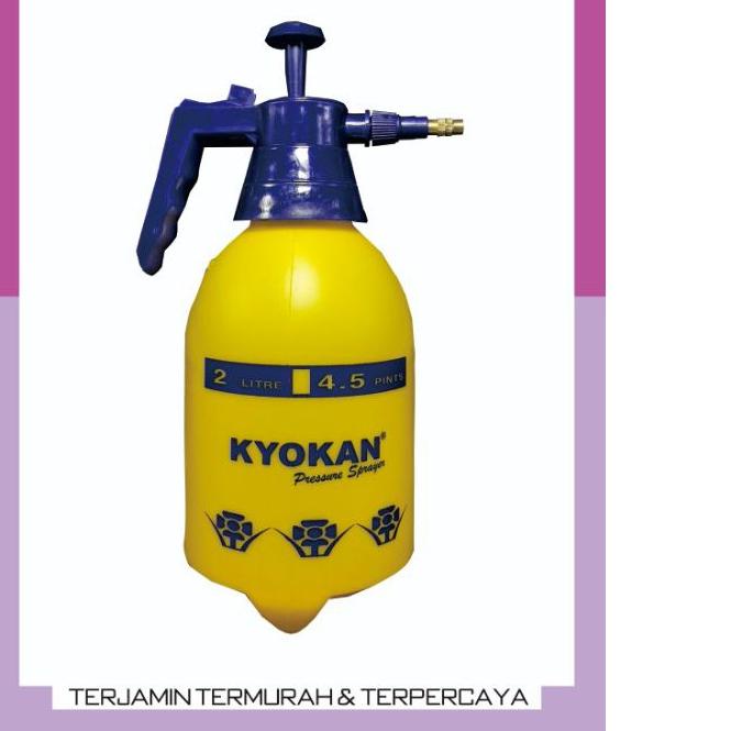 ➢ Sprayer 2 Liter Semprotan Tanaman Burung Tekanan Air Pompa Pressure Spray Jet Kyokan Violet Scarle