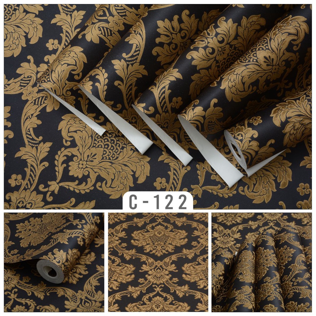Wallpaper dinding cantik kode C buku 3 murah