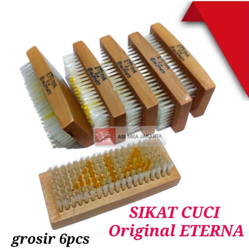 Sikat Cuci 6pcs Sikat Cuci Original Eterna 414 brush Grosir