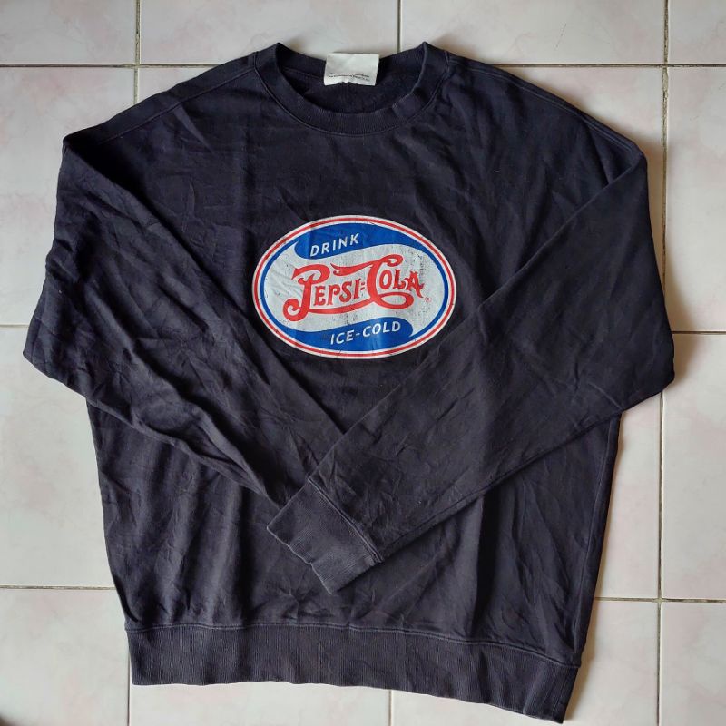 crewneck pepsi coba x topten second