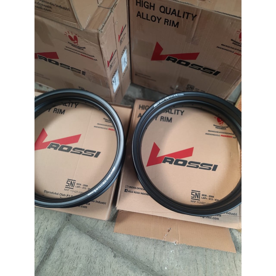 Velg Rossi Ring 17 Ukur 300/350 Hole 36 dan 32 Cocok untuk set supermoto tromol ori crf