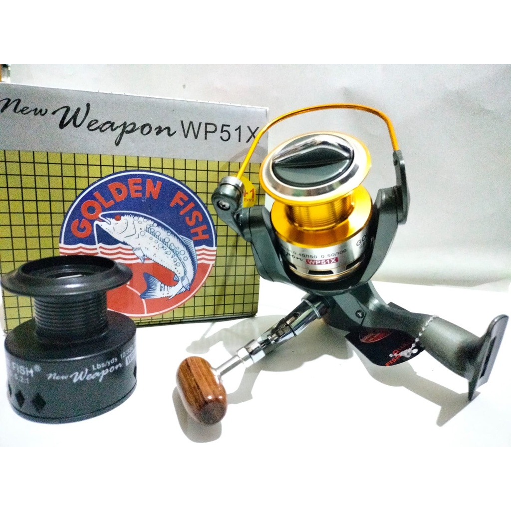 REEL GOLDEN FISH WEAPON WP51X 10 BB (ORIGINAL)