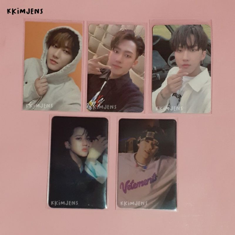 [ ready stock ] stray kids changbin photocard — miroh yw outdoor lenti beyond live pob web benefit a