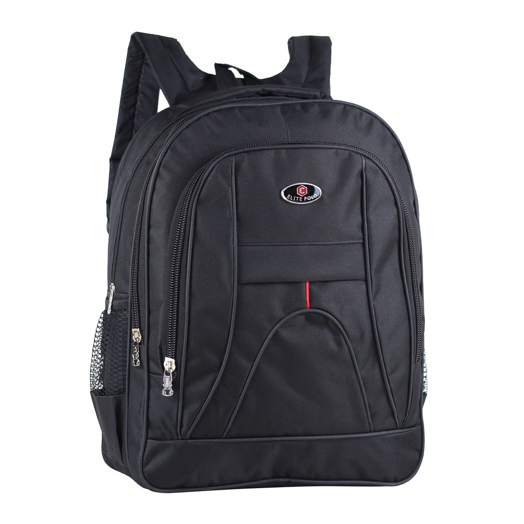 Tas Ransel Laptop Elite Polo Original Formal Anak Sekolah SD SMP SMA Kuliah Dewasa Kerja Kantor