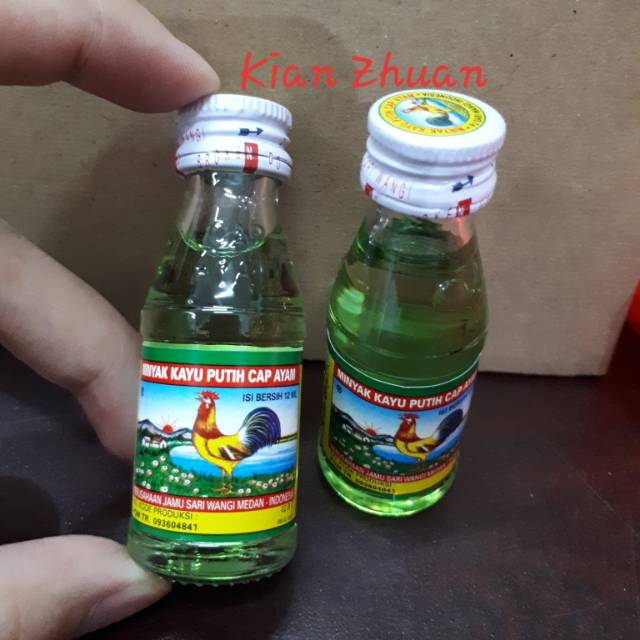 Minyak Kayu Putih cap Ayam 12ml / Minyak Kayu Putih Medan