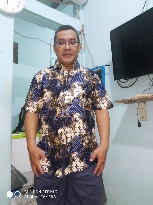 Odza Baju Pria / Kemeja Batik Pria / Busana Pesta / Kemeja Lengan Pendek