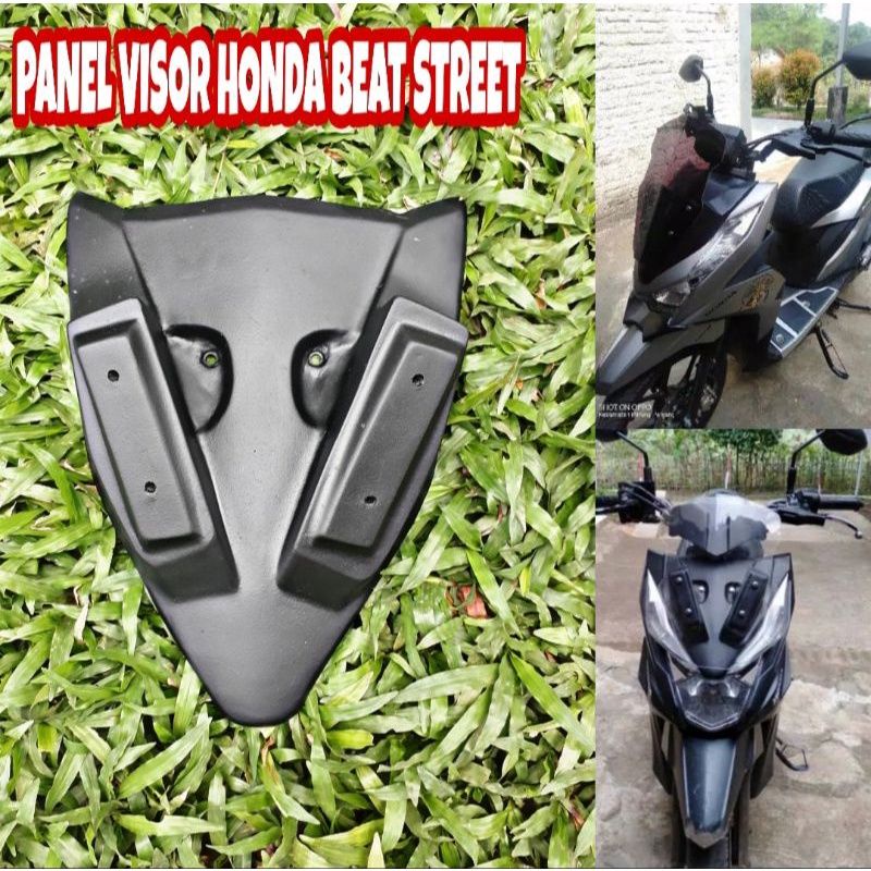 panel windshield/dudukan visor/beat esp/windshield beat street old/beat street Led 2020