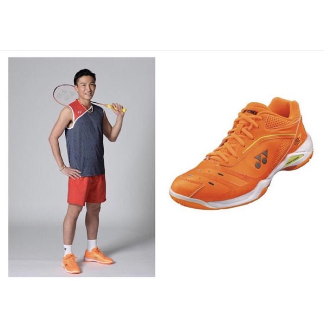 Sepatu Badminton Yonex SHB 65zm Orange Kento momota Original