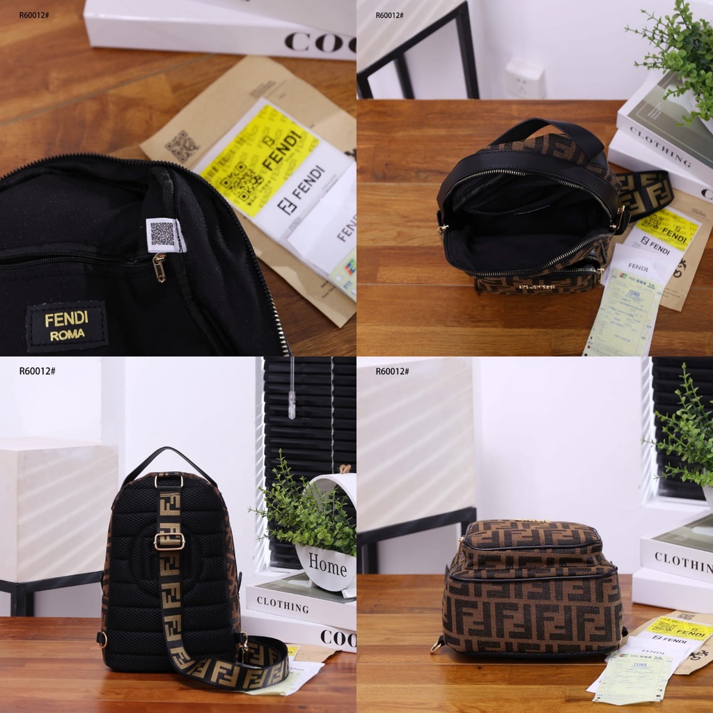 FF Monogram One Shouder Backpack R60012