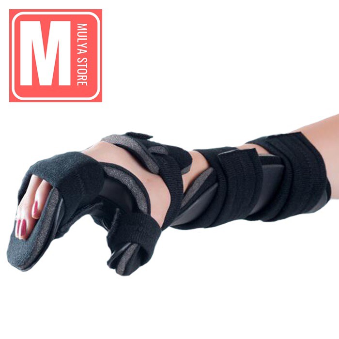 Wrist Brace Stroke Hand Splint Immobilization Alat Bantu Tangan Spasme Spastik Kaku Tegang