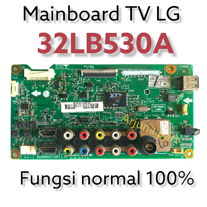 MB TV LG 32LB530A / MAINBOARD TV LG 32LB530A / MESIN TV LG 32LB530A / MODUL TV LG 32LB530A / MB LG 3