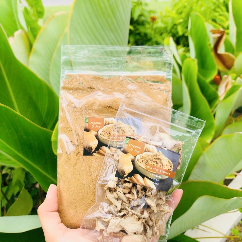 

JAHE PUTIH KERING & JAHE BUBUK (Dried ginger slice & Ginger powder)