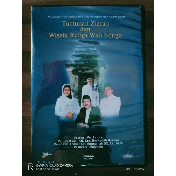 VCD original tuntunan ziarah dan wisata religi wali songo