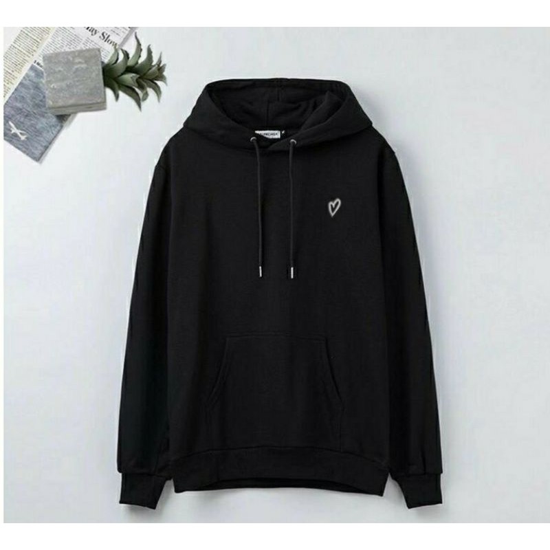 S - XXXXXL(6XL) Hoodie LOVE BIGSIZE OVERSIZE Unisex Jaket Heart Lover Sweater Wanita Cute Love hnm Loose Long Sleeve Jumbo Unisex