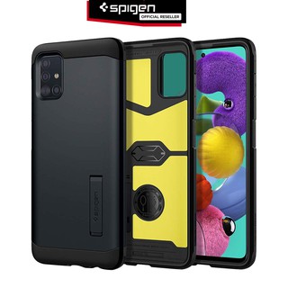 Case Samsung Galaxy A51 / A71 Spigen Tough Armor Shockproof Stand Hardcase Casing