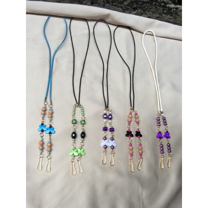 Kalung masker tali warna | tali masker korea