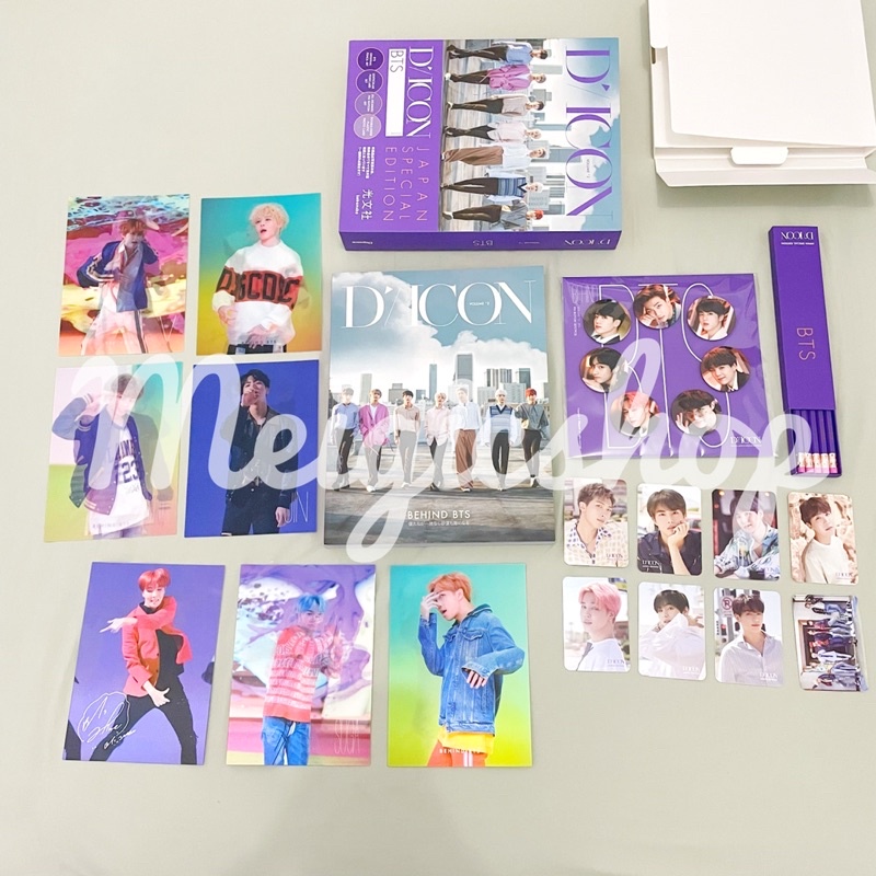 [READY STOCK] SHARING MEMBER SET DICON BTS JAPAN BEHIND VOL 2