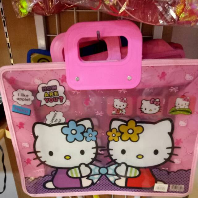 Tas map folio karakter anak