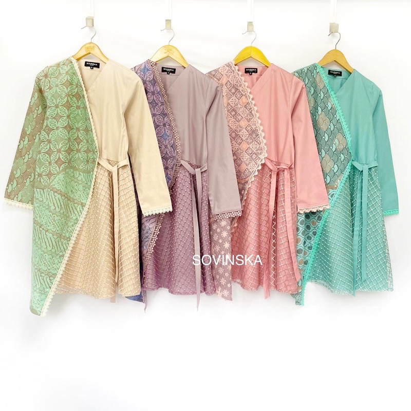 Dress Batik Pulau WTP 244 Dress Tunik Baju wanita modern-4