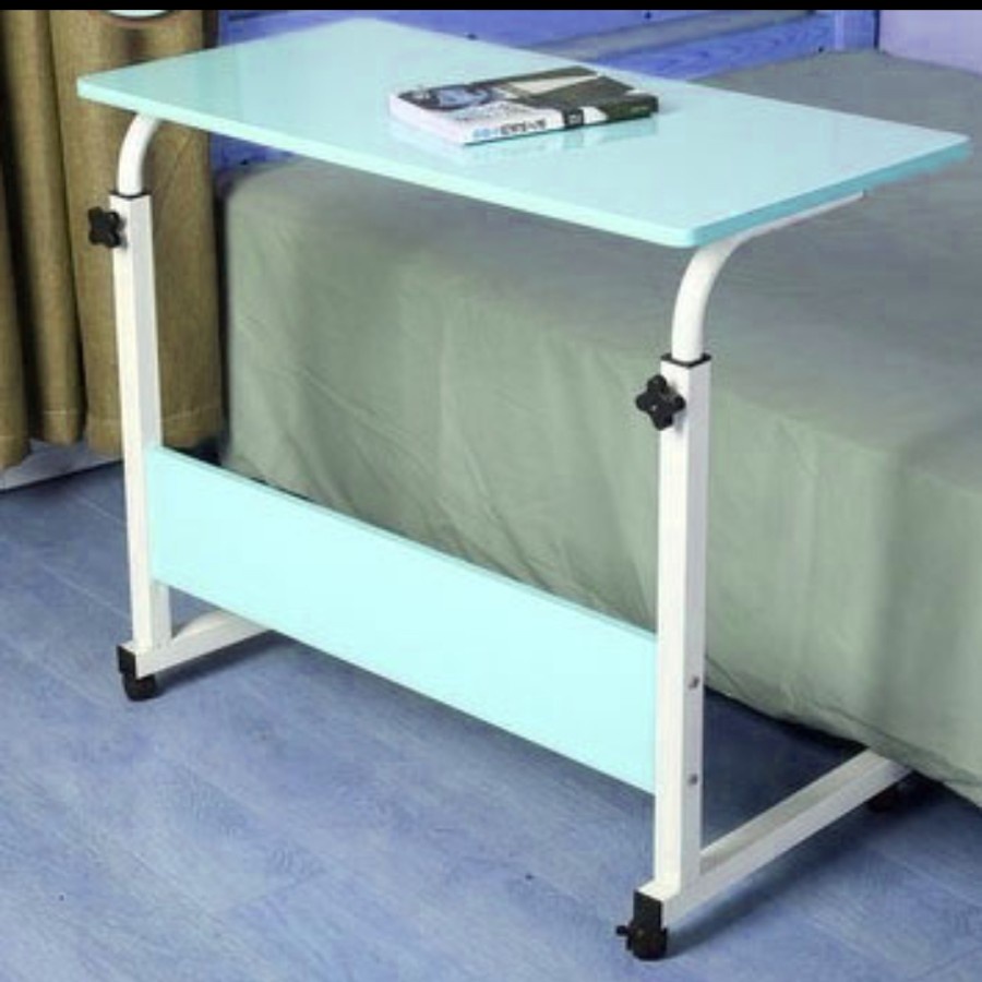 Meja Laptop Lipat Adjustable Portable Rotate Laptop Desk - Meja lipat roda