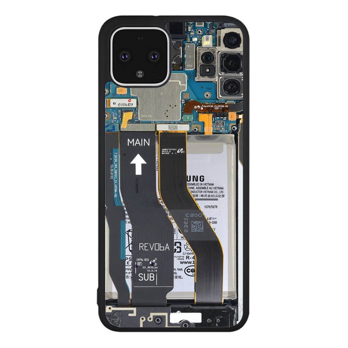 casing case google pixel 1  2  3  3a  4  4a  5 xl  5a  6 pro inside electronics f0049