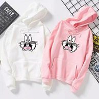 JAKET HOODIE BUGS BUNNY EMOTICON