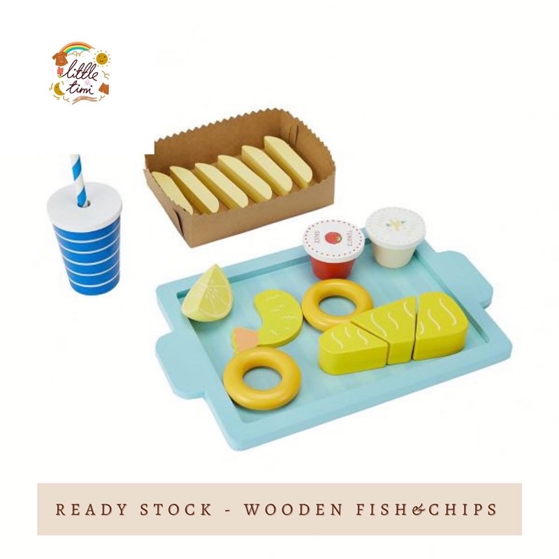 ANKO WOODEN TOYS FISH & CHIPS