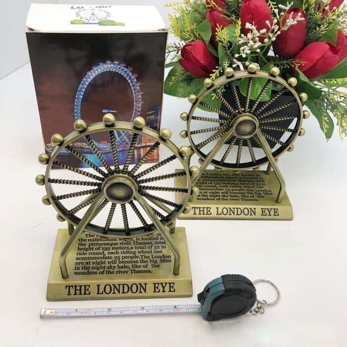 Super Sale! PAJANGAN MINIATUR MENARA THE LONDON EYE HIASAN SOUVENIR