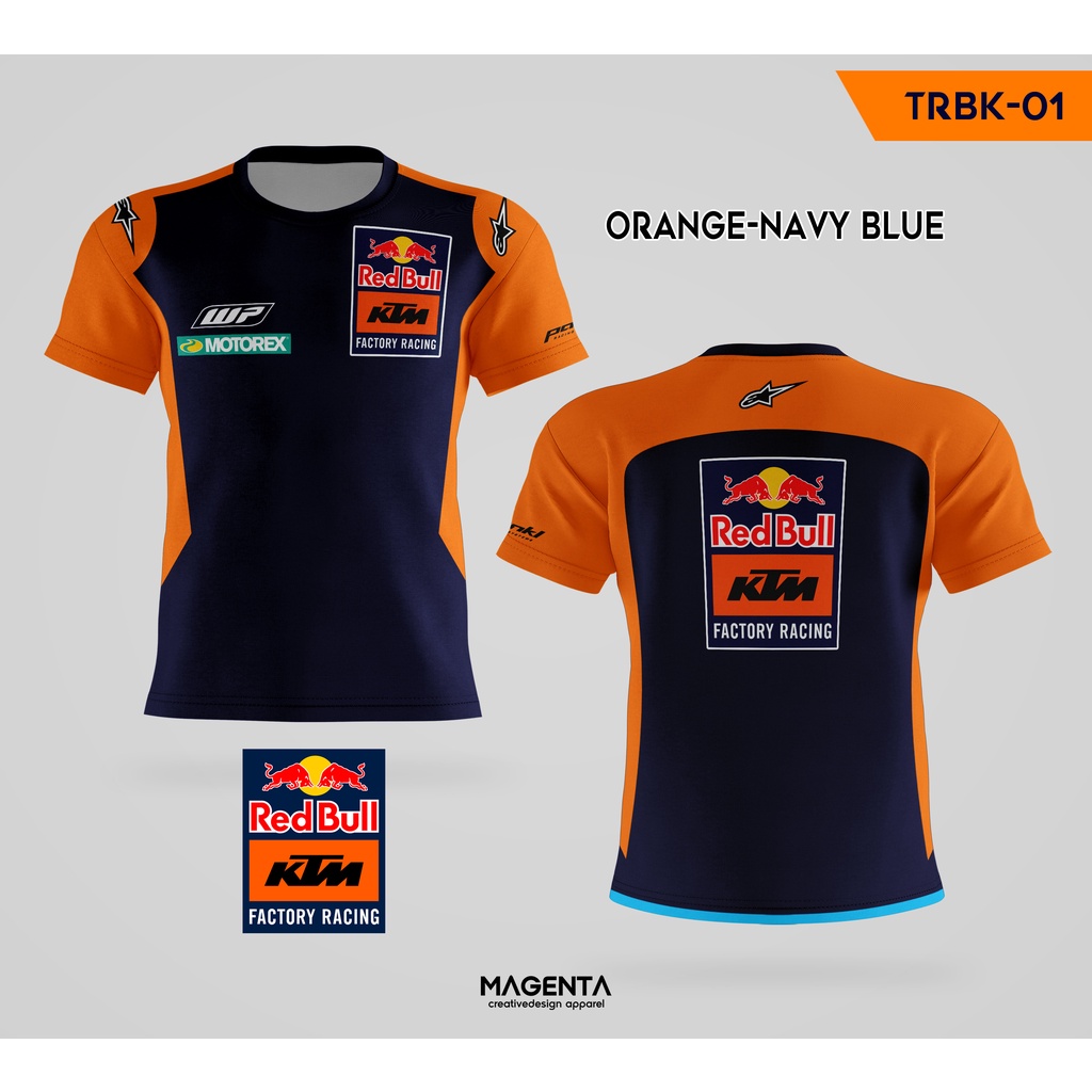 T-Shirt Kaos MotoGP - Red Bull KTM Factory Racing