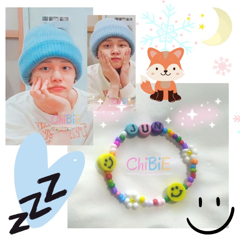 Yeonjun & Huening Kai TXT Beads Bracelet Look A Like | Gelang Manik Choi Soobin Yeonjun Beomgyu Taeh