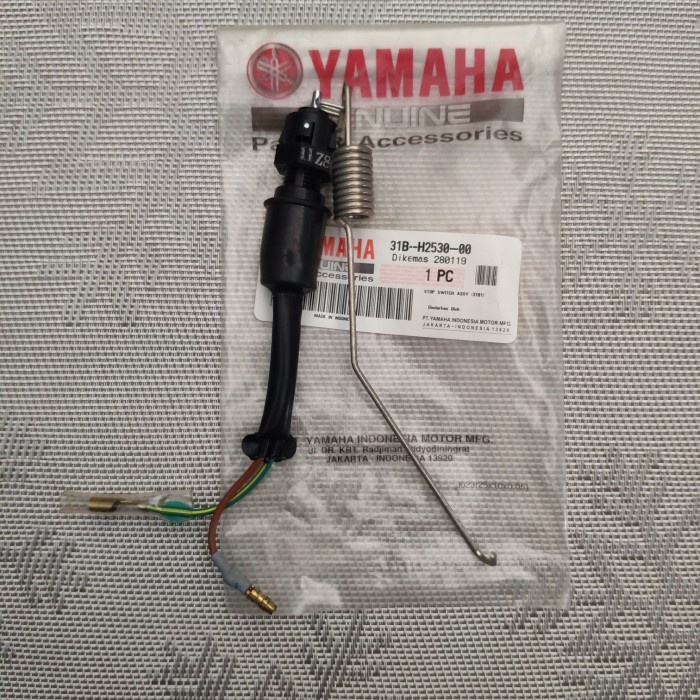 (100% ORI) Switch Rem Belakang (31B-H2530-00) untuk Jupiter Z Salib Elegan bos