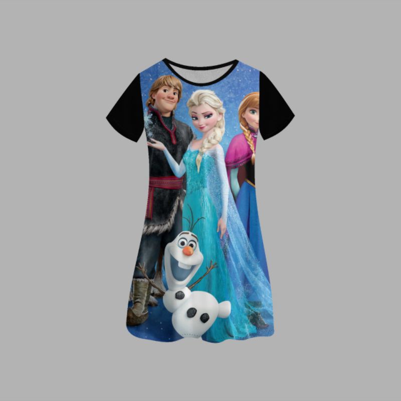daster anak seri FROZEN