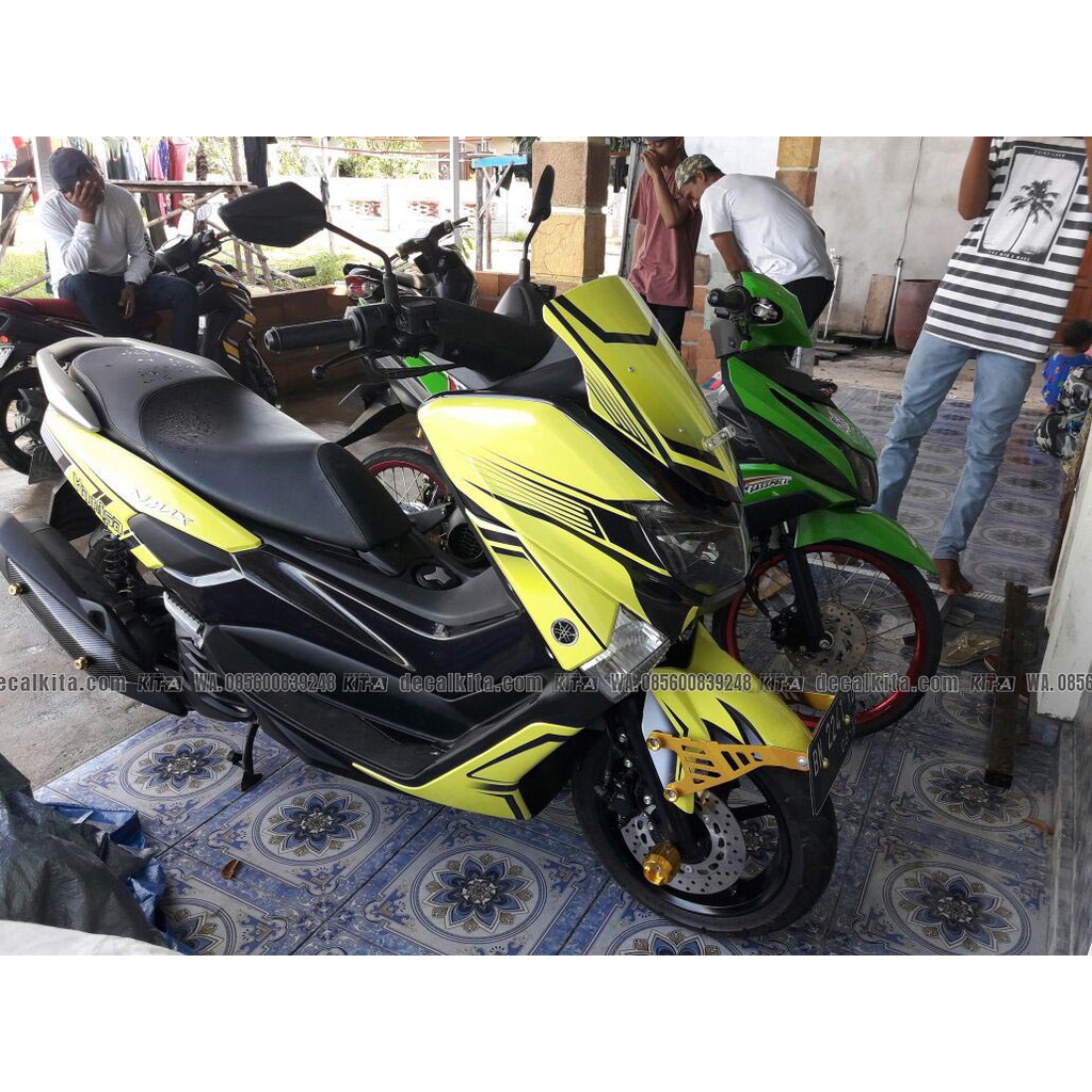 Decal Yamaha Nmax Stiker Nmax Striping Nmax Sticker Nmax Full