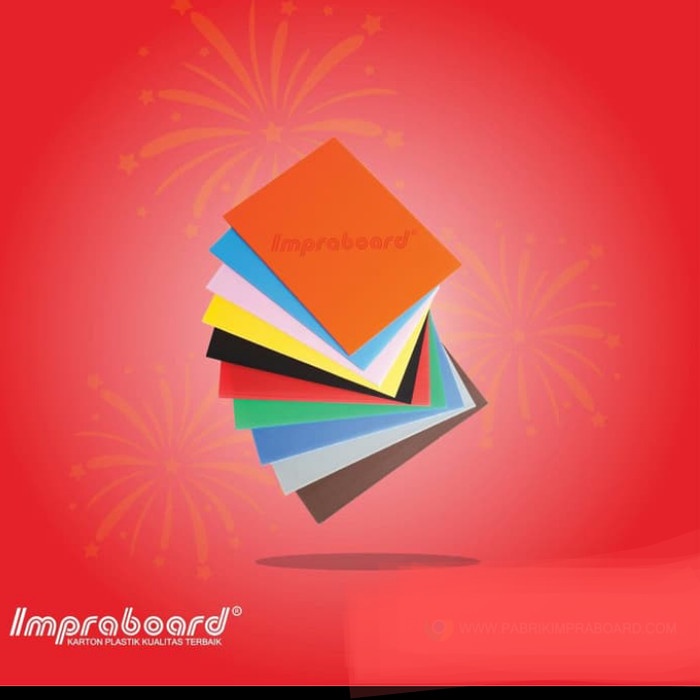 

(DISKON TERMURAH) karton plastik/ pp board /impraboard 5 mm 50x75cm