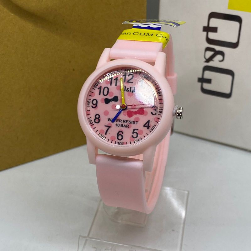Jam Tangan Wanita Q&amp;Q QQ Fashion tali Rubber