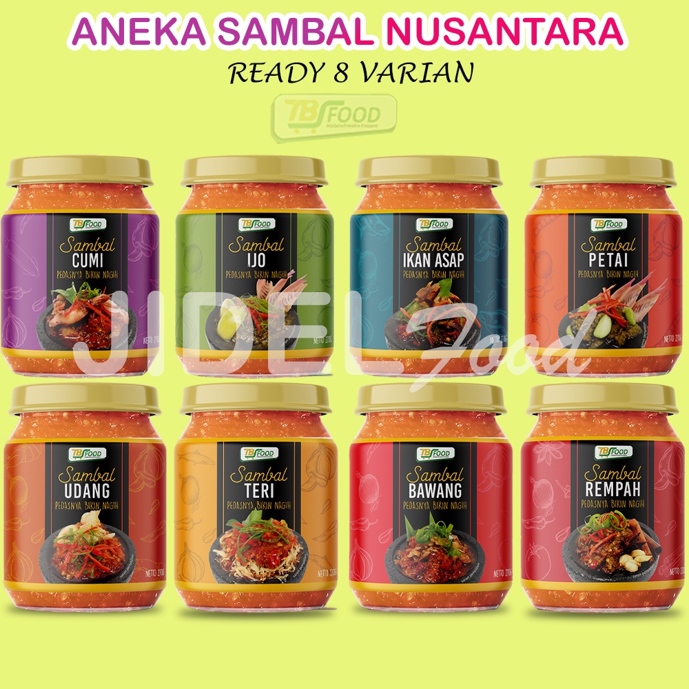 

Sambel Bawang / Sambal Goreng Bawang TBS Food 270gr / Teri, Udang, Baby Cumi Asin, Ikan Asap, Rempah, Ijo Hijau Pete Petai / Uleg Enak Murah Pedas Gurih Pedes Ulek Botol Saset Geprek Terasi Tuna Cakalang Eatsambel Matah TBSFOOD Eat Djui Mr Crispy Bu Rudy