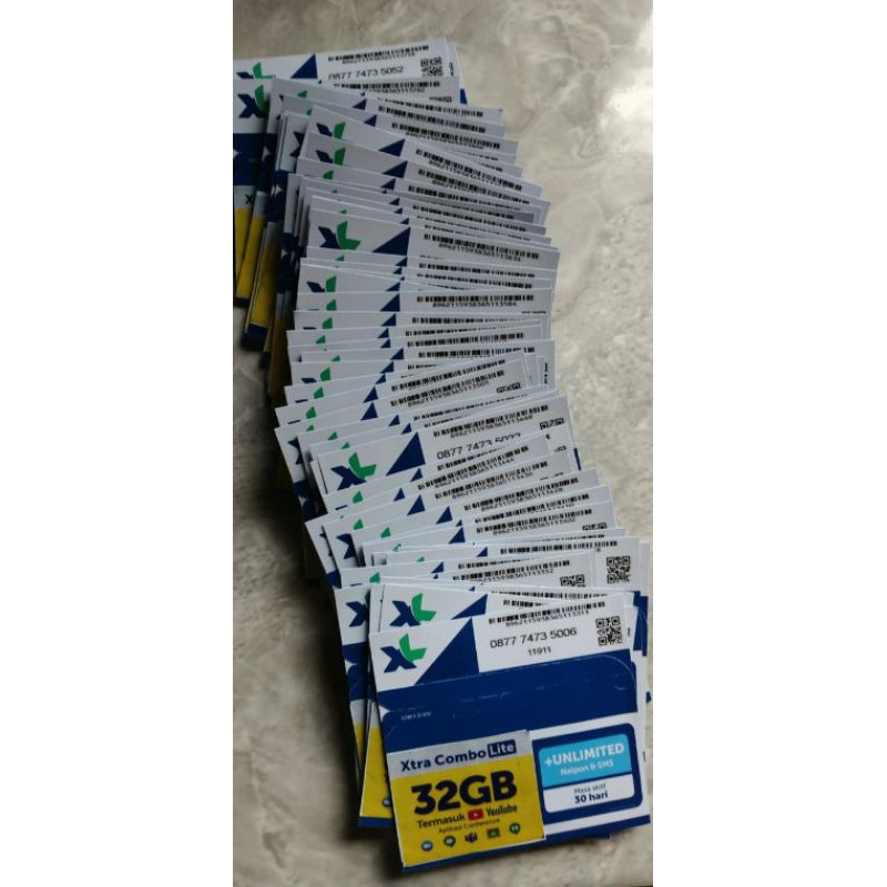 Kartu Perdana XL 32GB