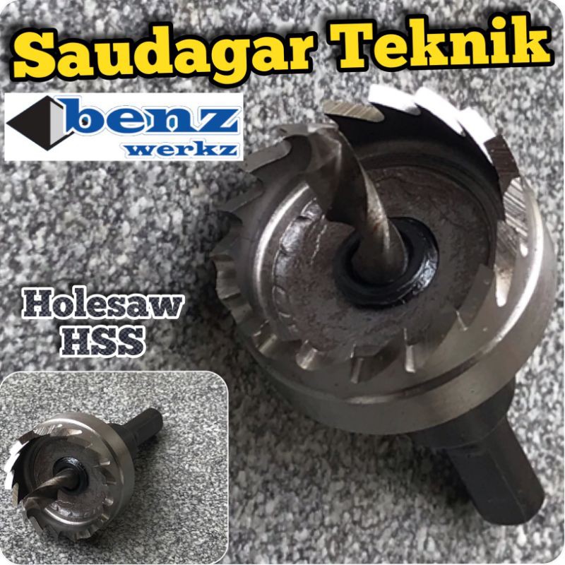 Mata bor holesaw HSS Benz 44mm 47mm 48mm 50mm 51mm 52mm 53mm 54mm Benz Werkz