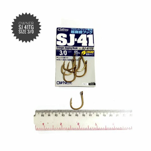 Mata Kail Pancing Owner SJ 41 Size 3 0