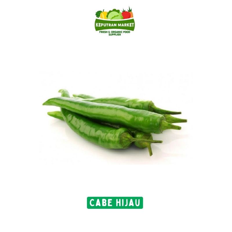 

Cabe Hijau Besar 500 Gram / Sayur Segar