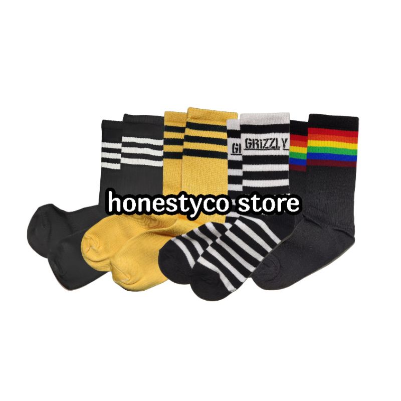 Kaos Kaki Old School Pria Wanita Salur HONESTYCO