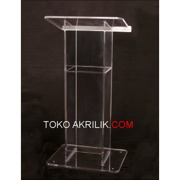 Jual Acrylic Podium / PD02 / Acrylic Lectren / Mimbar Akrilik | Shopee ...