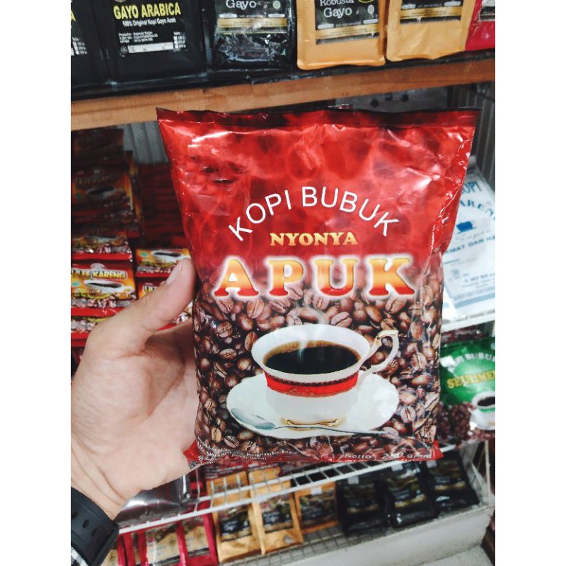 

Kopi Bubuk Nyonya Apuk 250 g