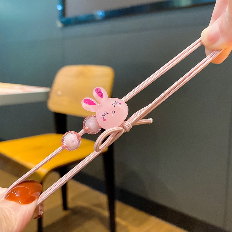 OSM JKT F5164 (1 PC) Ikat Rambut Korea Karakter / Karet Rambut Lucu / Kuncir Rambut Import-4