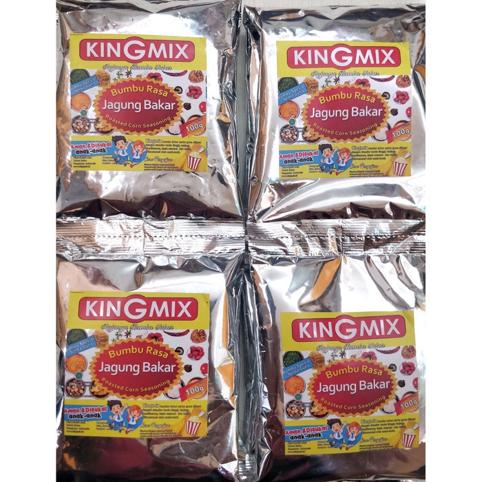 

Instan-Masak-Bumbu- Bumbu Tabur Rasa Jagung Bakar Kingmix 100Gr -Bumbu-Masak-Instan.