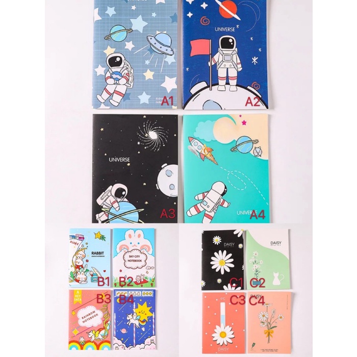

Sale!!! Buku Tulis Unik / Book Motif Imut Lucu B5 Hemat