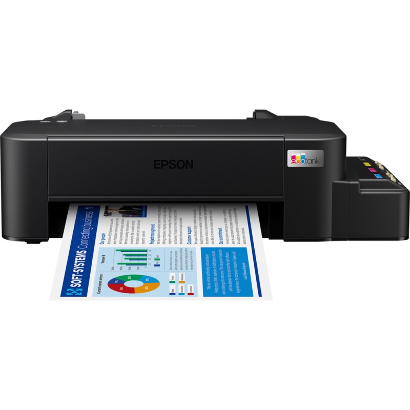 PRINTER EPSON ECOTANK L121 A4 INK TANK PRINT KERTAS ISO 24734 USB 2.0